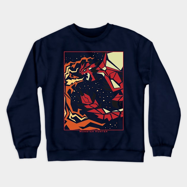 Rathalos Crewneck Sweatshirt by wisdomeel